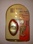 Tevion TS-860PORTABLE Mini Retro Fm Radio Nib. Fixed Price $12.98.