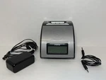 Ihome Alarm Clock Fm Radio IH110 For Apple Ipod With Expanded Bass Exb Cords. Fixed Price $18.94.