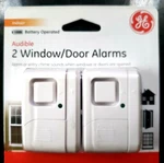 Brand New Sealed Ge - 2 Indoor Audible Window/ Alarms No Wiring Needed Fast. Fixed Price $6.80.
