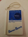Vintage Fm Radio Stereo Sports XT-3000 Made Japan. Fixed Price $19.88.