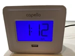 Capello White Compact Digital Alarm Clock With Usb Charger Back To School Office. Fixed Price $16.04.