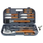Mr Bar-b-q 20 Piece Gourmet Barbecue Tool Set & Bonus Grill Light, Stainless Bbq. Fixed Price $53.88.