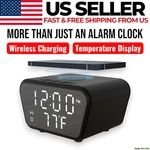 Alarm Clock Digital Wireless Charging Led Temperature Display. Fixed Price $22.79.