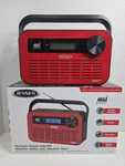 Jensen JEP-250 Weather Alert Radio Red/black Noaa All Hazards Portable Unused. Fixed Price $21.99.