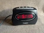 Timex Extra Loud Black Electric Alarm Clock W/backup Battery Model T101B-TESTED. Fixed Price $13.98.