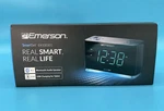 Emerson Smartset Alarm Clock Radio With Bluetooth Speaker Charging Station Usb. Fixed Price $24.99.