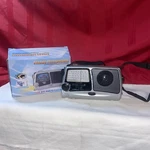Dynamo Rechargeable Gh- 858 Am/fm/sw 1-6 Band World Radio With Box Crank. Fixed Price $18.00.