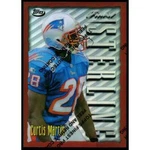 1996 Topps Finest Sterling Curtis Martin Refractor W/ Coating #95. Fixed Price $22.99.