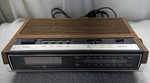 Vtg General Electric Digital Alarm Clock Am Fm Radio Faux Wood #7-4630D S4. Fixed Price $15.39.