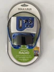 Sportline Walk Run Collection Am/fm Armband Radio Blue - Sealed. Fixed Price $9.99.
