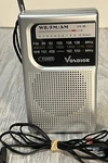 Vondior Vx-w Portable Transistor Radio Am/fm/wb With Antenna Works W/earbuds. Fixed Price $14.98.