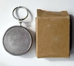 Vintage Walsco H1 Retractable Key Chain Reel 22" Made Usa Chrome Metal 1960S. Fixed Price $35.00.