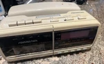Soundesign Alarm Clock Am/fm Radio Cassette Telephone Vintage 1980'S. Fixed Price $19.99.