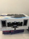 Sharper Image SO334 Dual Cd Stereo System W/ Dock For Ipod -new In Open Box. Fixed Price $159.99.