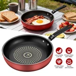 9.4 Inch Nonstick Frying Pan Food Grade Stainless Steel Net Like Layer. Fixed Price $18.99.