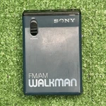 Vintage Sony Am/fm Dual Port Walkman Model SRF-22W Radio W/belt Clip!. Fixed Price $19.99.