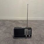 Emerson RP6251 Am/fm Weather Band Portable Radio W/digital Clock & Antenna. Fixed Price $27.00.
