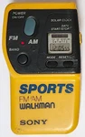 Sony SRF-9 Sports Fm/am Walkman With Solar Clock Tested Working. Fixed Price $29.98.