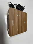 Capello Digital Clock Led Display Dual Alarm Mantle Wood Grain Finish. Fixed Price $8.42.