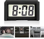 Digital Clock For Dashboard - Jumbo Lcd Time & Day Display, Mini Color: Black. Fixed Price $12.99.