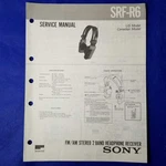 Sony SRF-R6 Service Manual Original Paper Oem Repair Guide Usa. Fixed Price $19.96.