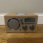 Alarm Clock Radio Icraig CMA3036 Ipad Docking Station Beige (missing Port). Fixed Price $18.98.