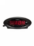 Timex T1201 Nature Sounds Alarm Clock Radio MP3 Line-in Red Led Display Auto Dst. Fixed Price $25.00.