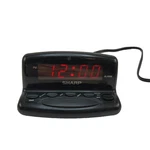 Sharp Digital Alarm Clock SPC026 Loud Snooze Led Display Black Vintage. Fixed Price $13.99.