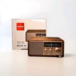 Sangean WR-16SE Fm/am/aux-in/bluetooth Wooden Cabinet Receiver New Open Box. Fixed Price $135.00.