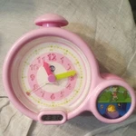 Claessens' Kid's Sleep My First Alarm Pink Training Clock W/ Fun Sounds. Fixed Price $16.12.