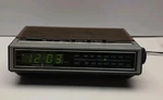 Digital Alarm Clock Radio Am/fm Model 7-4655B Faux Woodgrain Vintage. Fixed Price $25.33.