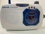 Craig Portable Am/fm Lcd Clock Radio W/ Weather & Tv Band CS2600 Tested - Works. Fixed Price $22.49.