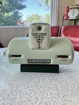 Vintage Dahlberg Pillow Speaker Coin Operated Radio 1950 Model 4130-D11. Fixed Price $225.00.