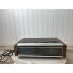 Read 7-4685A Digital Clock Radio Blue Vfd Woodgrain Vintage 1978 Mcm. Fixed Price $69.99.