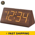Dreamsky Wooden Digital Alarm Clock With Usb Port - Loud & Dimmable. Fixed Price $36.99.