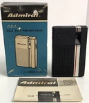 Admiral Am Solid State Portable Radio Model PR-251 With Original Box Video. Fixed Price $22.49.