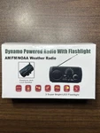 KA-332 Emergency Fm Weather Radio W/clock, Dynamo & Flashlight. Fixed Price $49.95.
