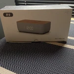 Reacher R9 Clock Radio Wireless Charging Bluetooth Speaker Fm Dimmable Display. Fixed Price $24.99.