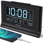 Dreamsky Digital Alarm Clock Battery Backup Usb Charger 5 Display Snooze. Fixed Price $37.68.