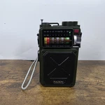 Raddy RE40 Shortwave Radio Fm/am/sw/wb 4000MAH Bluetooth 5.0. Fixed Price $39.99.