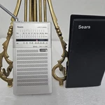 Vintage Rare Super Slim Sears 564.24140050 Am/fm "led" Portable Radio W/case. Fixed Price $49.99.