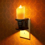 Luz Nocturna Velas Sin Llama 2 Piezas Enchufe Led Regulable Sensor 1800K Pasillo. Fixed Price $34.69.