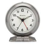 Westclox Classic Alarm Clock Silver Finish, 4.75W 5.5H Medium,. Fixed Price $35.94.
