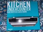 Proscan Elite Under Cabinet Fm Cd Player W/ Clock Radio & Bluetooth PKCR2713AMZ. Fixed Price $39.99.