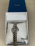 Seiko 2TONE Ladies Watch- New. Stainless Steel Band. Fixed Price $99.95.