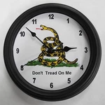 Gadsden Snake Us Marines American Flag "don't Tread Me" Wall Clock New!. Fixed Price $39.95.