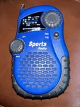 Vintage Durabrand Am/fm Blue Sports Radio Battery Powered Model: PR-35M Tested. Fixed Price $12.99.
