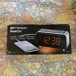 Emerson Smartset Alarm Clock Jumbo Fm Radio Usb Charging Night Decor Bluetooth. Fixed Price $17.09.