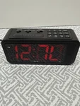 Equity 75905 Simple Set Digital Alarm Clock Large Red Led Display 3 Rectangular. Fixed Price $10.00.