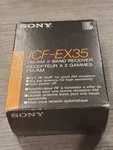 Sony ICF-EX35 Fm/am Portable Radio *box Only*. Fixed Price $25.58.